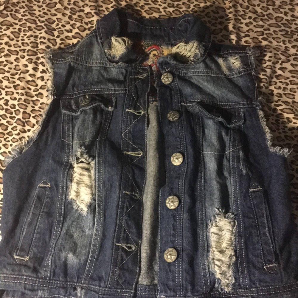 Jean Jacket Vest